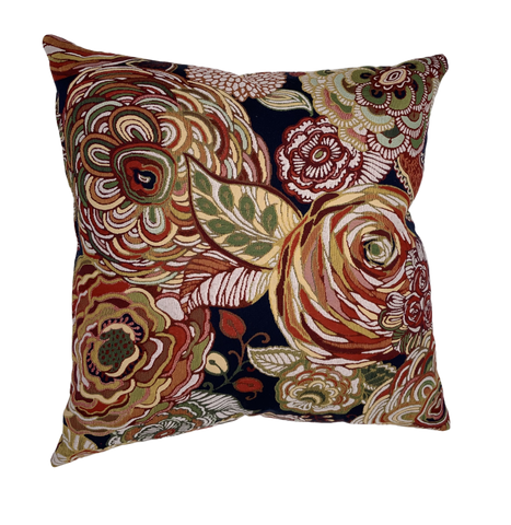 BEAUTIFUL FLORAL THROW PILLOW